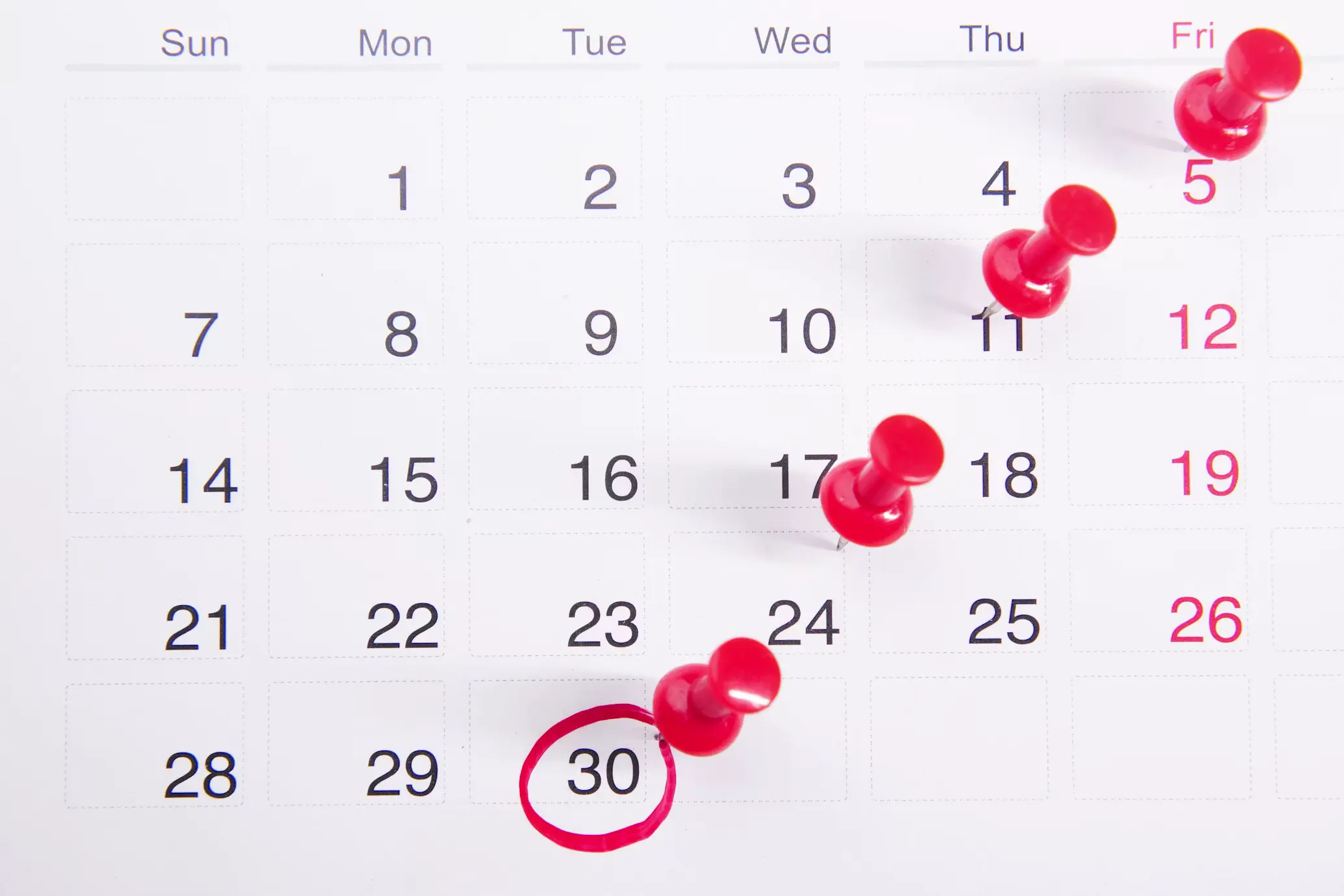 Scheduling project dates around a turnover timeline